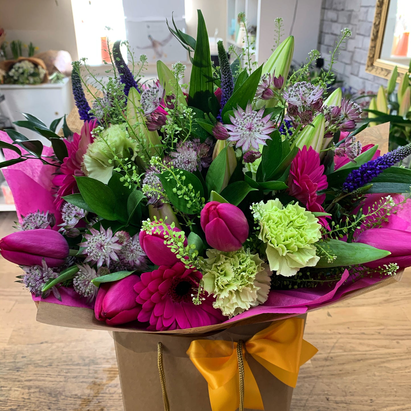 Handtied bouquet workshop