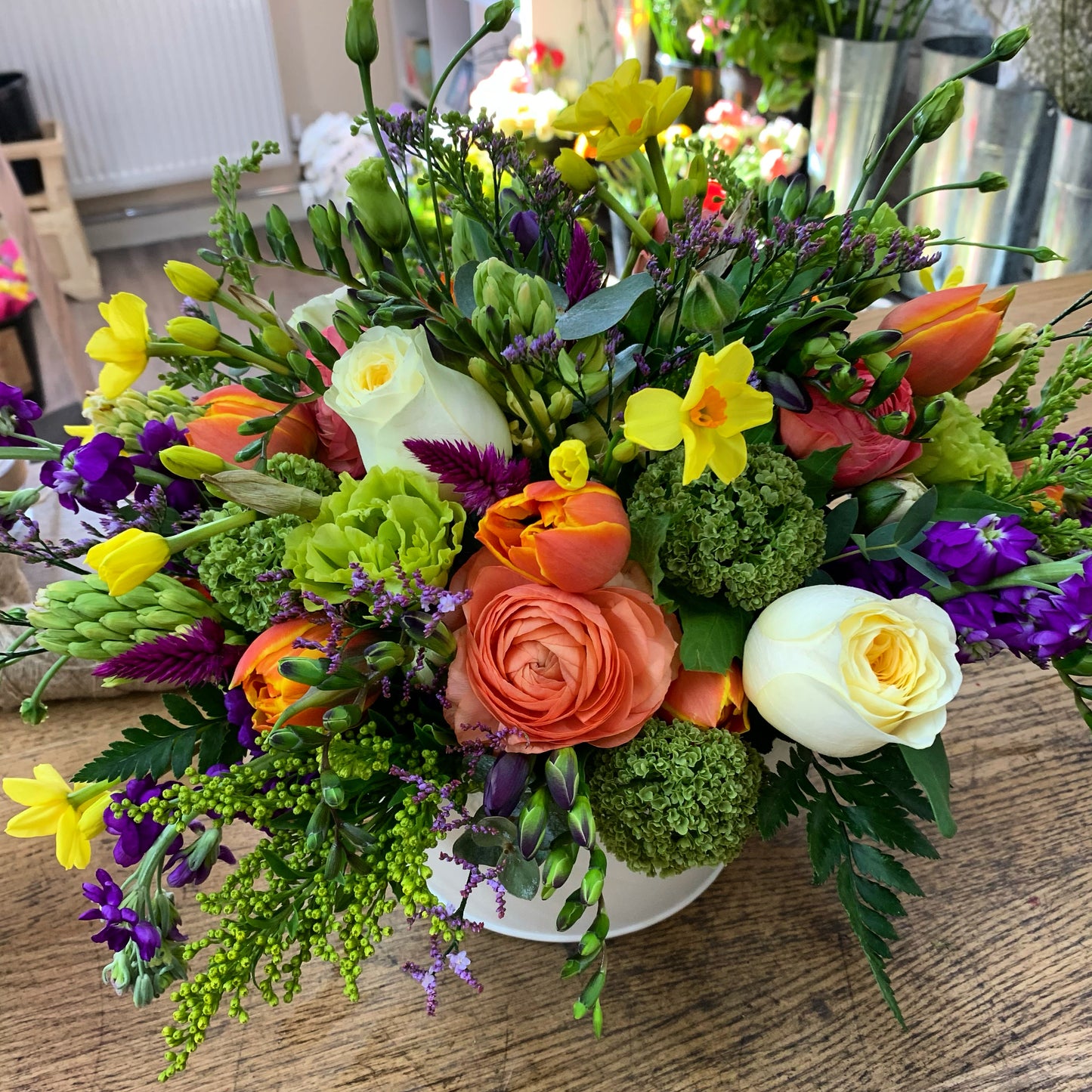 Spring table centre piece