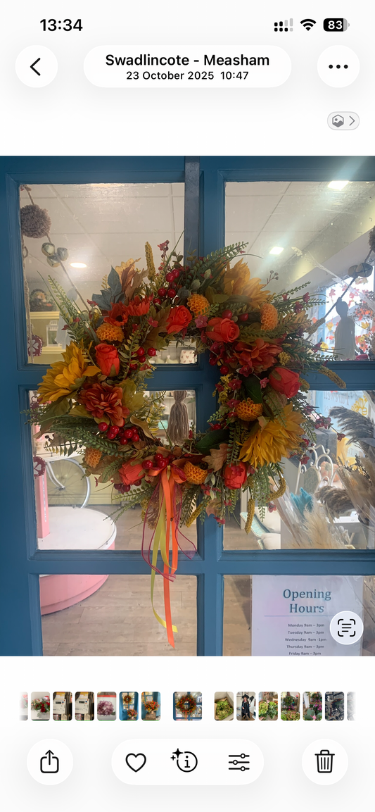 Autumn Artificial wreath