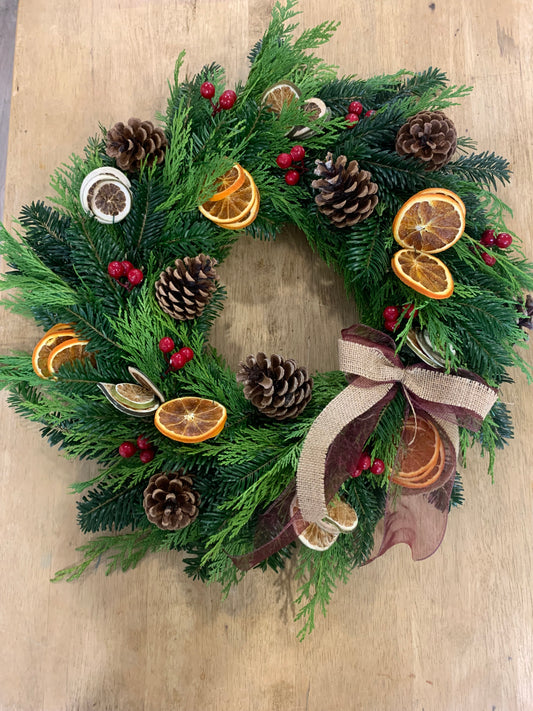 Wreath workshop at the Lyric Rooms - Ashby Tuesday 1st December