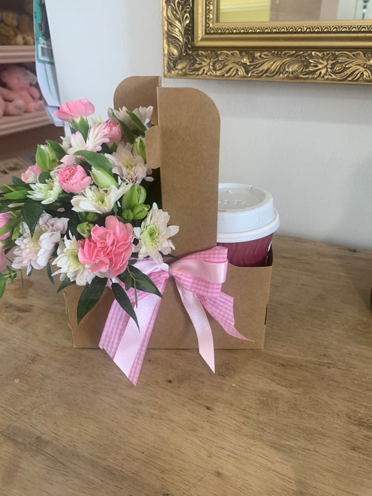 Flower gift carrier